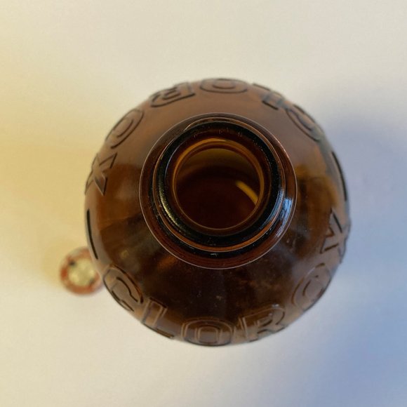 Vintage Antique C-L-O-R-O-X 16oz. Brown Glass Bottle - Picture 6 of 9
